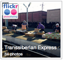 Foto's FLICKR Transsiberische trein